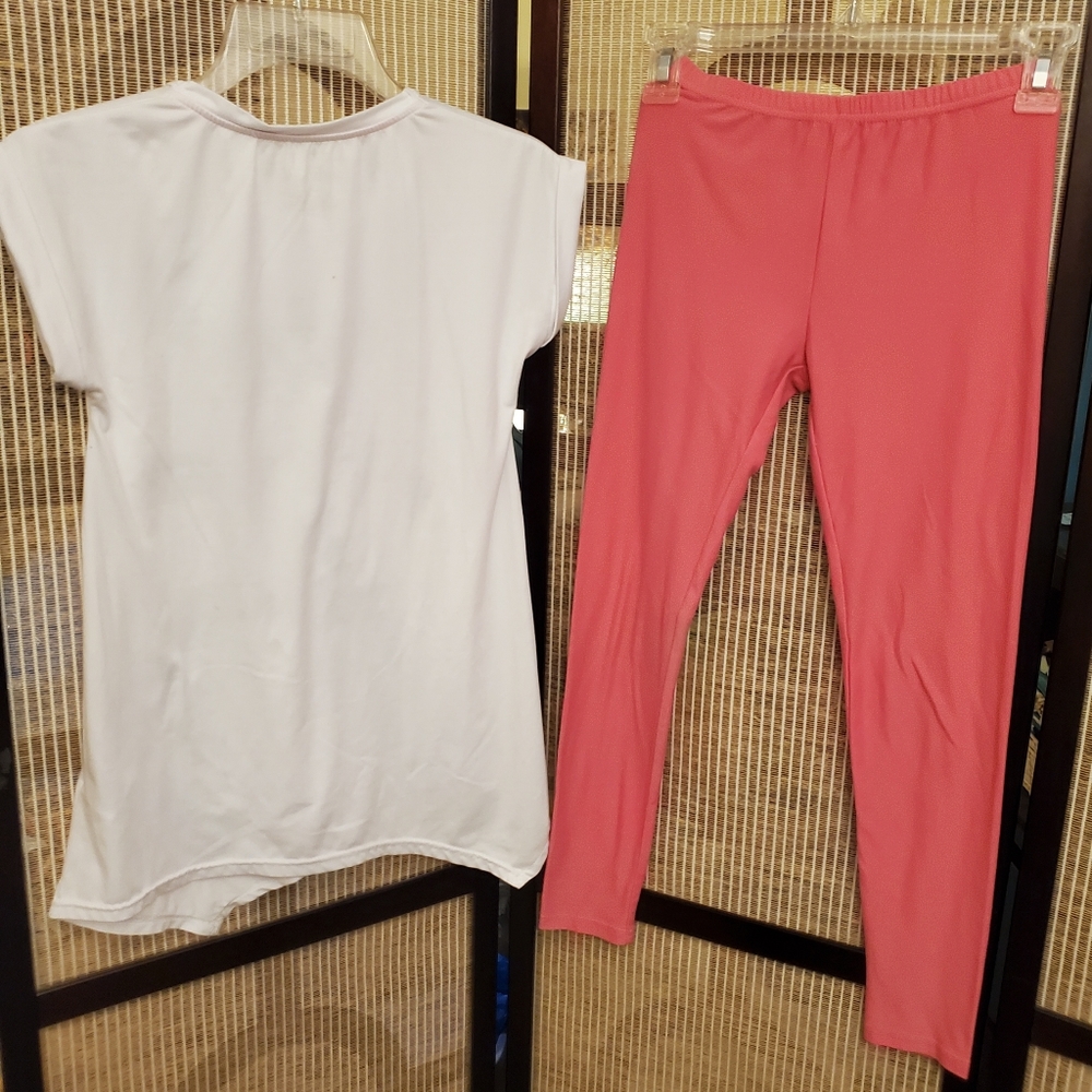 Girl's Flamingo Set W/ Scarf - Picture 7 of 10